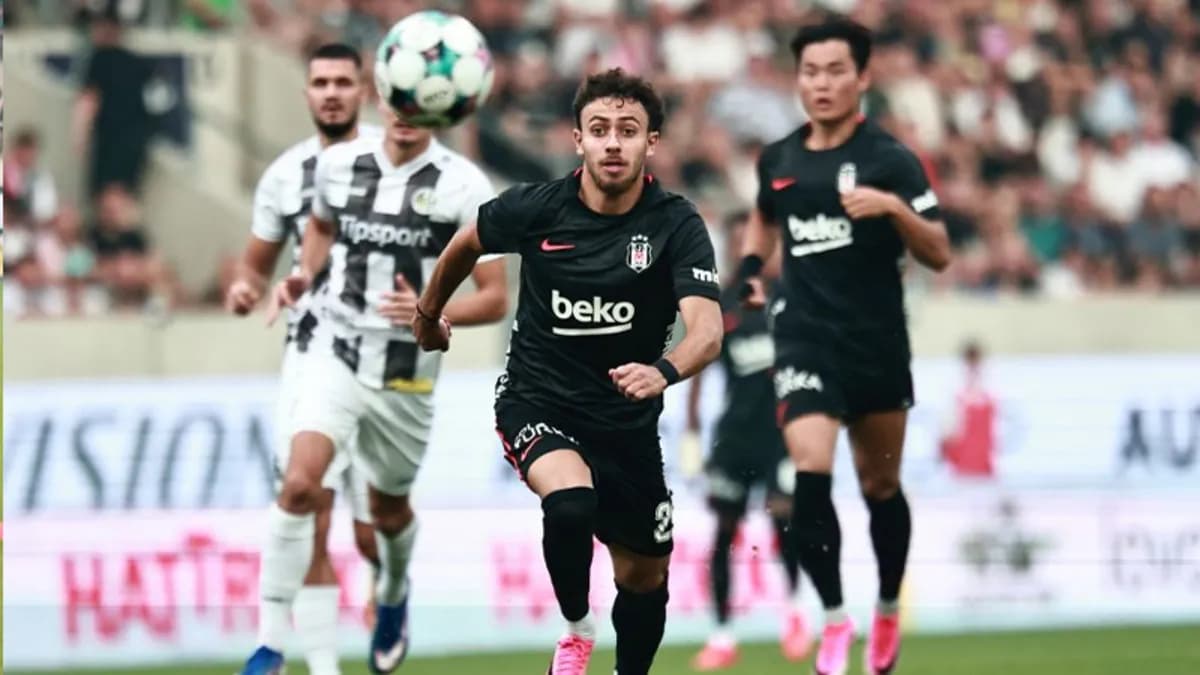 Beşiktaş, Çekya deplasmanından avantajlı dönüyor! Kırmızı karta rağmen kritik galibiyet