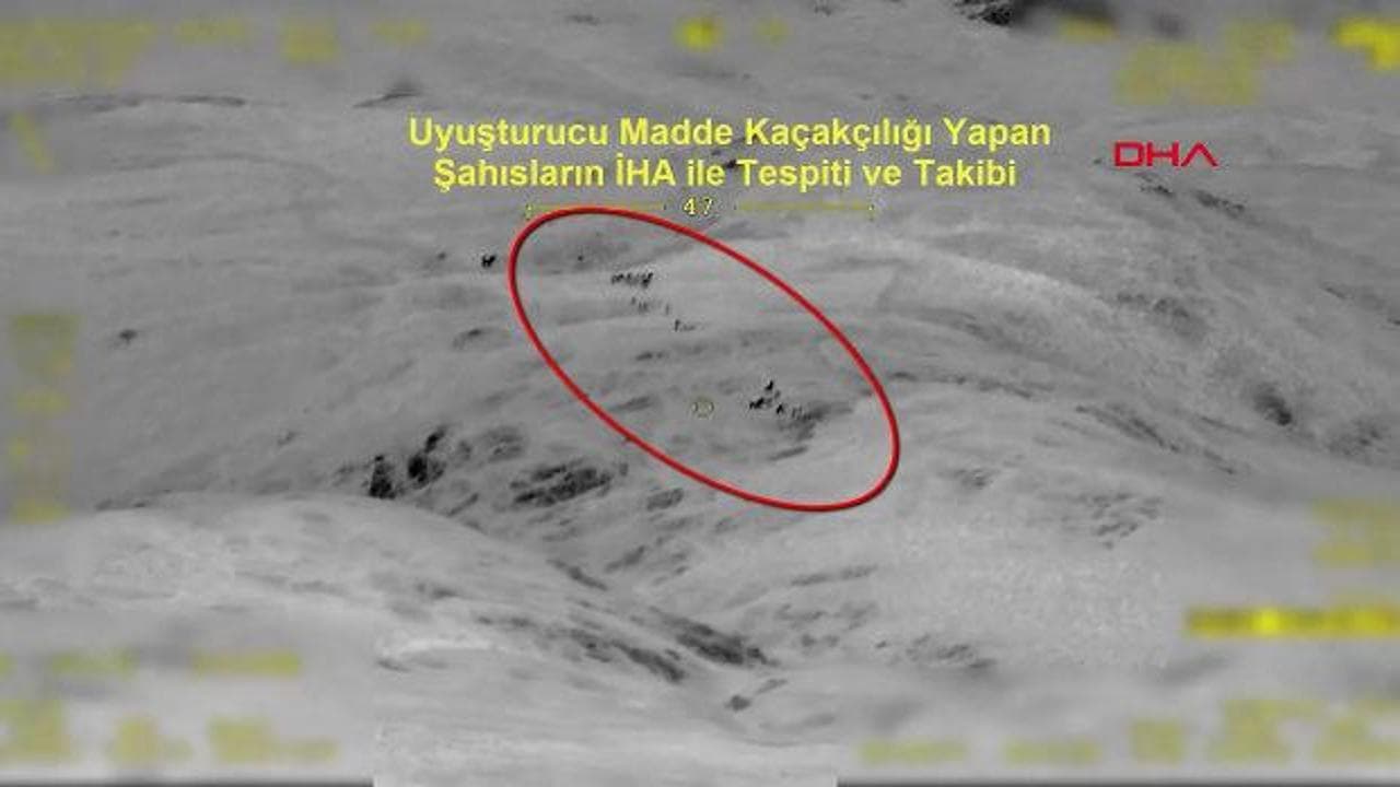 Hakkari'de JİHA destekli zehir operasyonu: 253 kilo esrar ele geçirildi