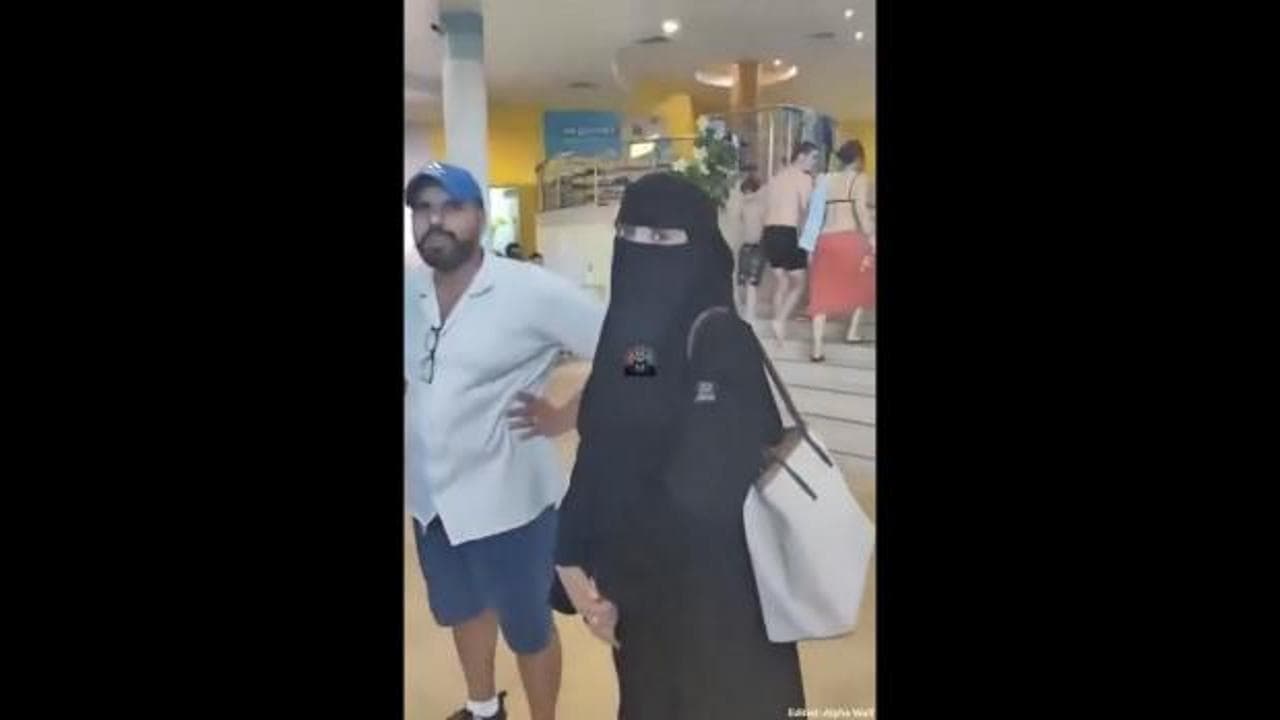 Rusya'da çarşaflı Müslüman kadına su parkında sözlü saldırı