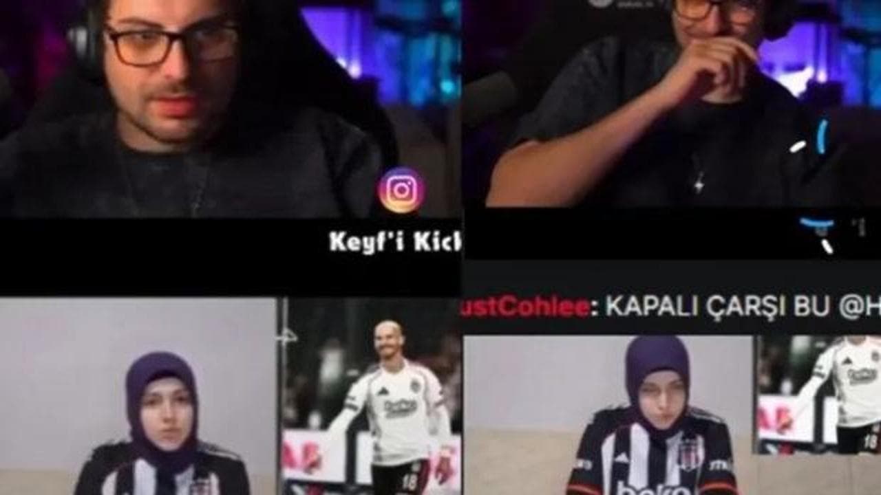 İçerik üreticisinin başörtülü sporsevere alaycı tavına soruşturma