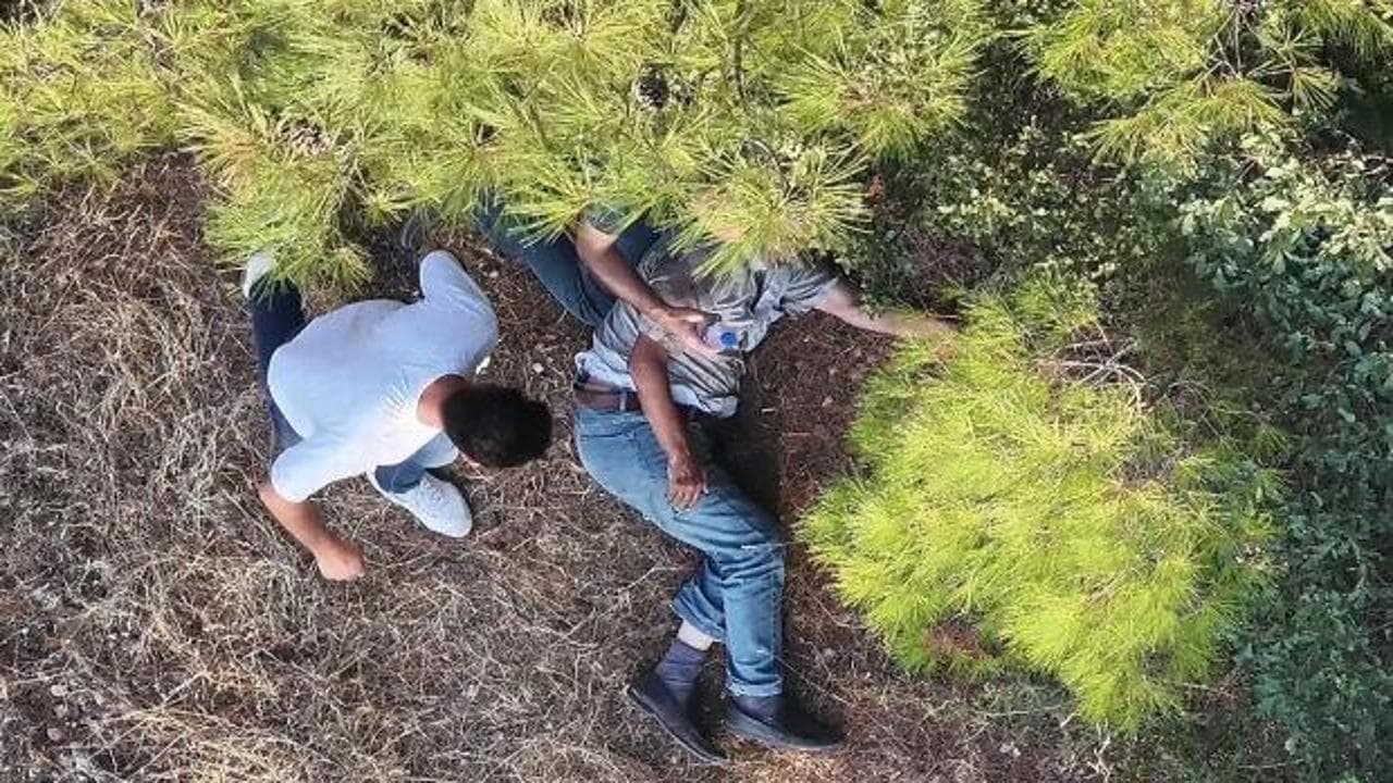 Buca'da huzurevi sakinlerinden kayıp yaşlı adam dronla bulundu