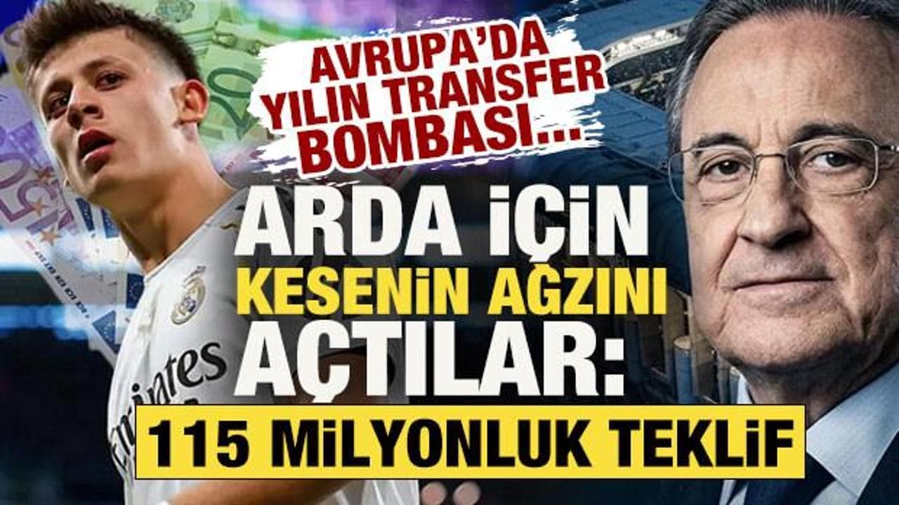 Avrupa devi Arda Güler'in radarında! PSG'den Real Madrid'e 115 milyon euroluk dev teklif