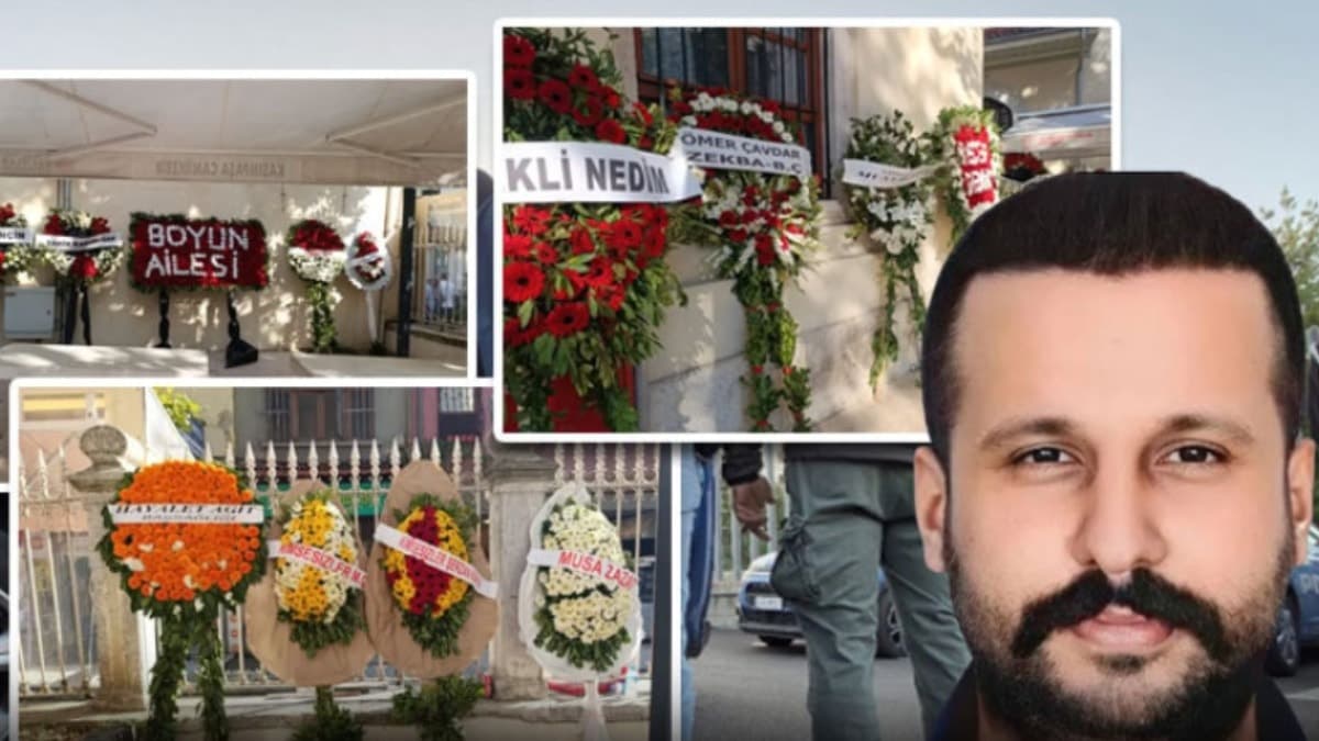 Organize suç örgütlerinin 'saygı' gösterisi: Çete liderinin annesinin cenazesine çelenk yağdı