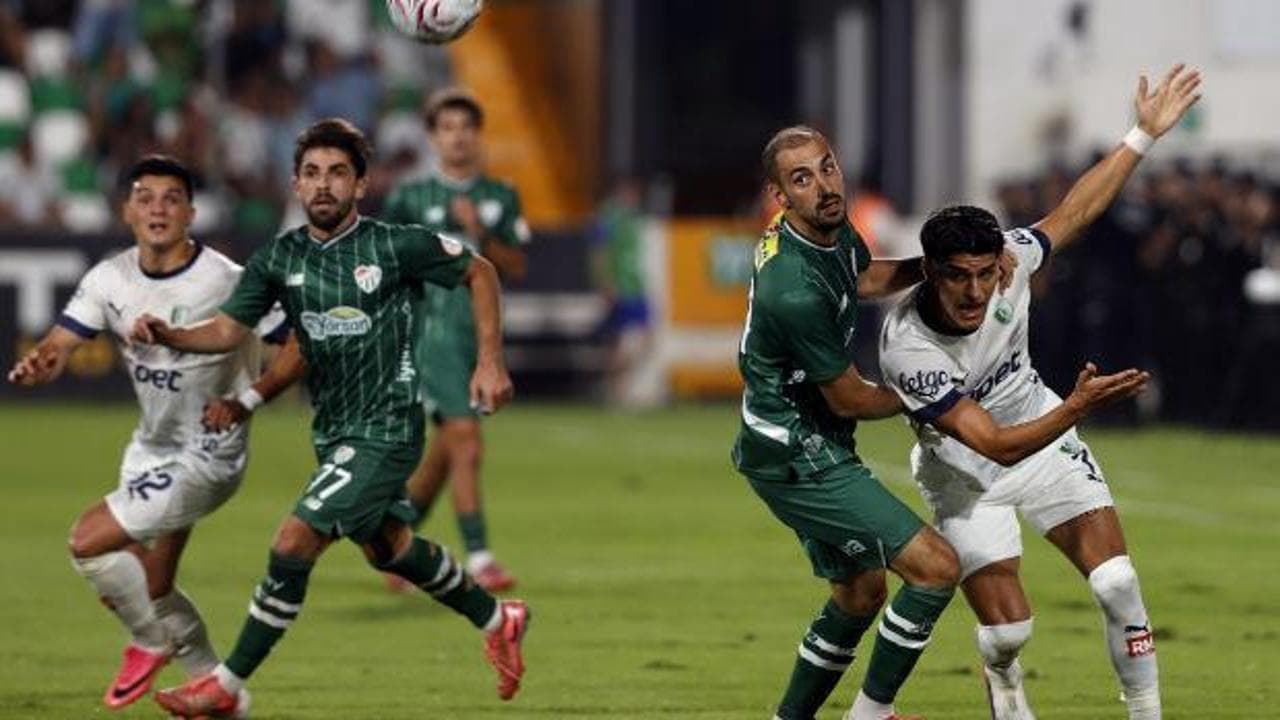 Bursaspor, 1. Lig'e deplasmanda 3 puanla başladı