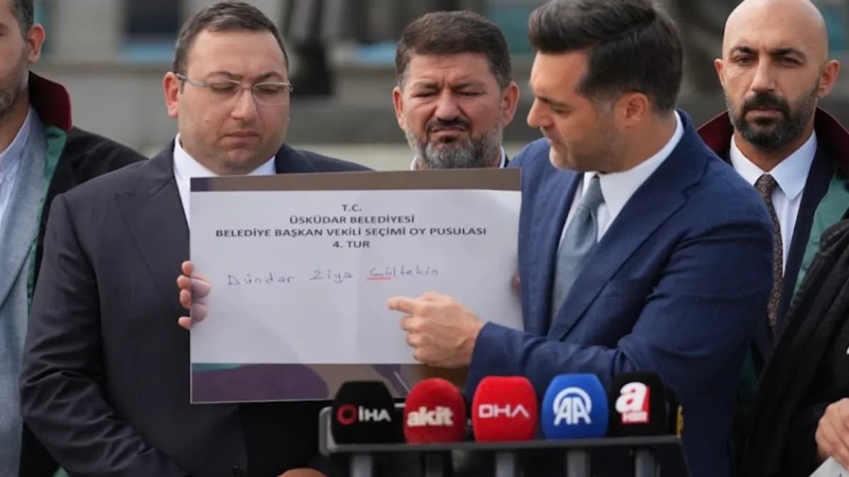 AK Parti'den Üsküdar Belediyesi Başkan Vekilliği seçimi için suç duyurusu! "Türlü şekillerle oylarımız iptal edildi"