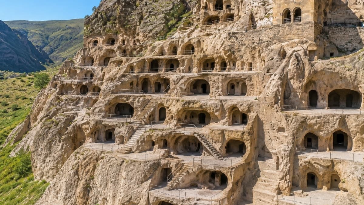 Kapadokya'nın Gizemli Yeraltı Şehri: 13 Katlı ve 6 Bin Odalı Tarihi Yapı