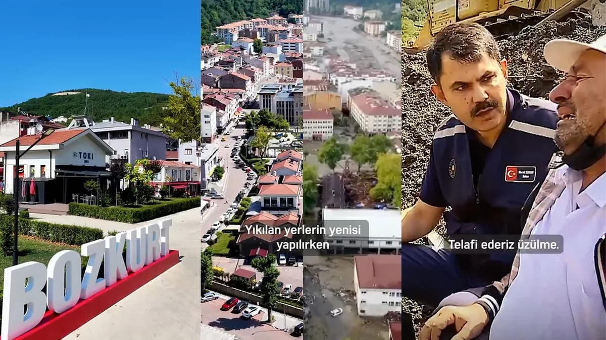 5 yıl önceki sel felaketinin ardından Bozkurt yeniden ayağa kalktı: Bakan Kurum son halini paylaştı