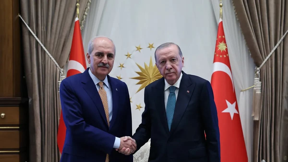Terörsüz Türkiye sürecinde kritik viraj: Erdoğan, Kurtulmuş'u Külliye'de ağırladı