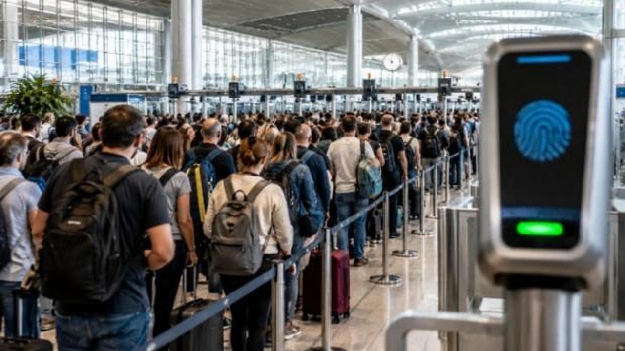 Avrupa’da havalimanı alarmı! Pasaport kuyrukları 2 saate çıktı