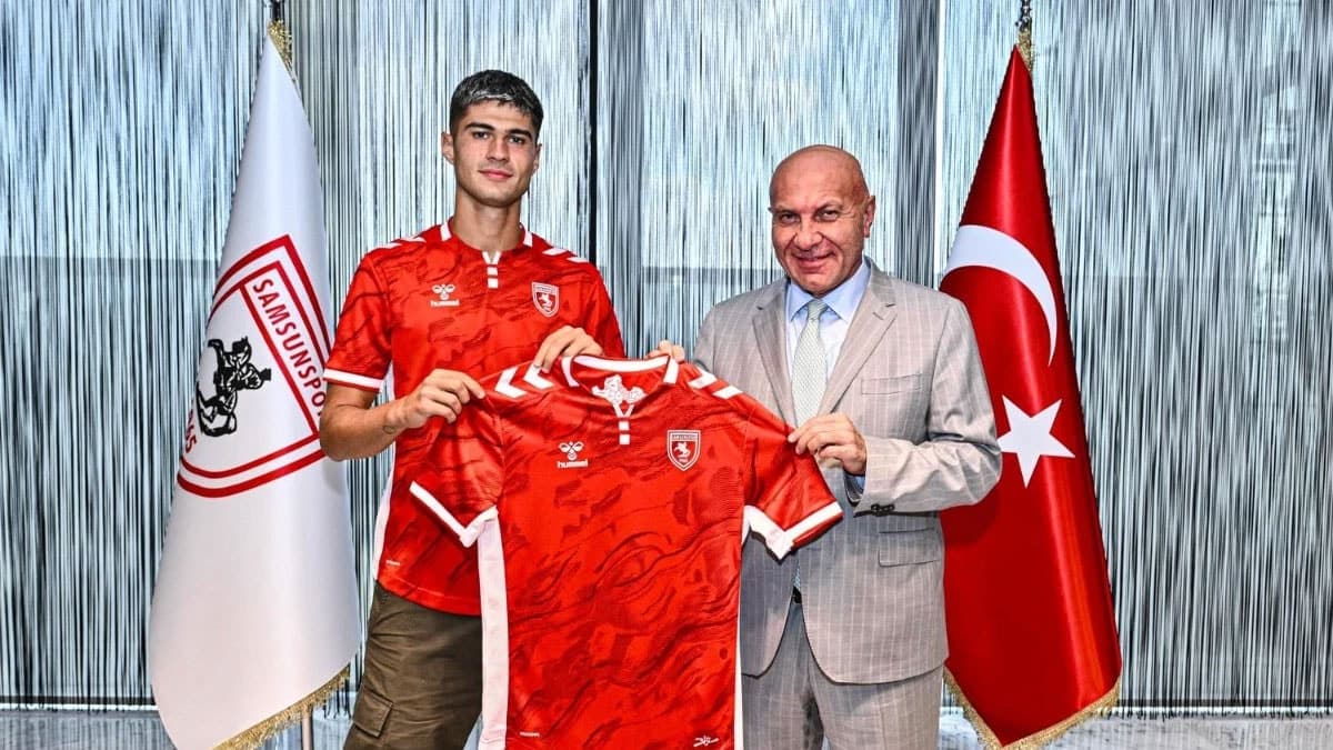 Samsunspor, İtalyan stoperiyle 5 yıllık sözleşme imzaladı