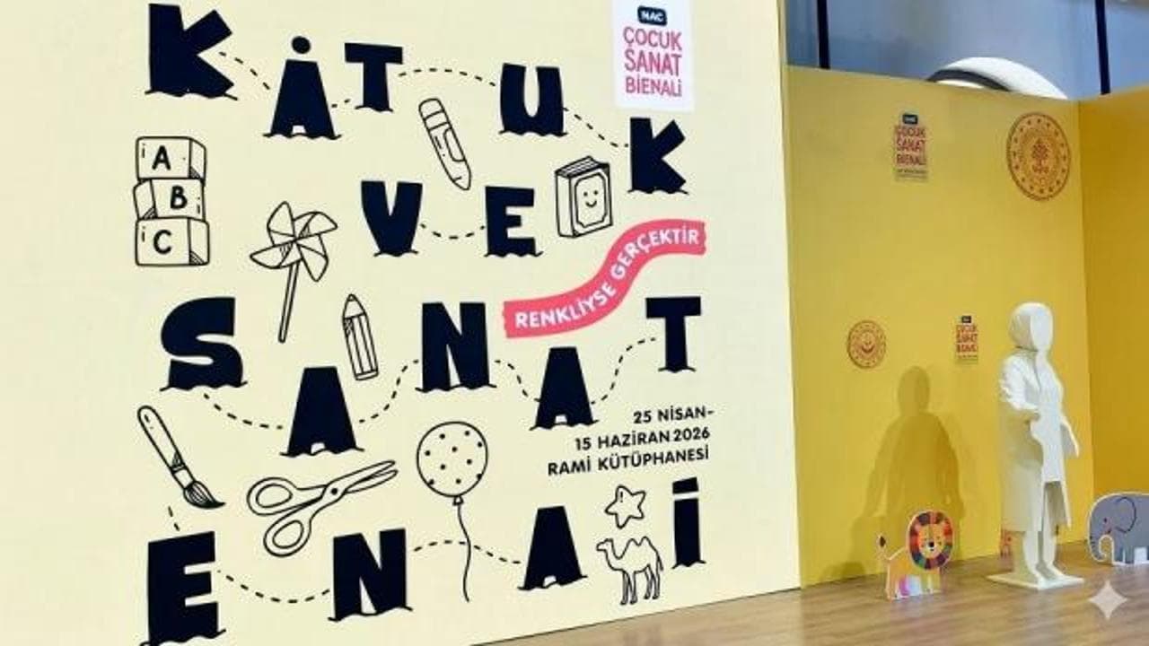 650 bin ziyaretçiyi ağırlayan  Rami Çocuk ve Sanat Bienali sona erdi