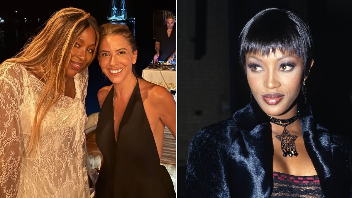 Süpermodel Naomi Campbell beklenmedik bir sürprizle DJ kabininde!