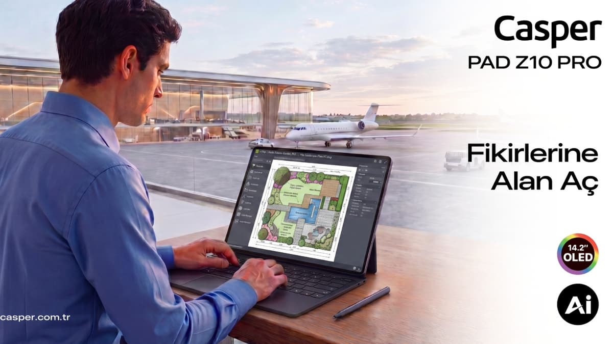 Mimarlara özel premium tablet sahnede: Proje ve saha çalışmalarında iddialı