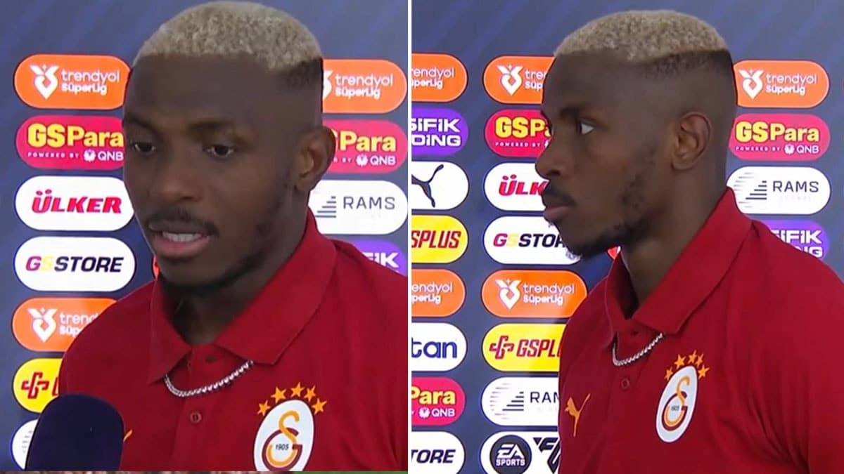 Osimhen'den transfer açıklaması: 'Kafa karıştıran' yanıt gündem oldu