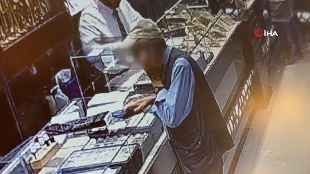 Eskişehir'de kuyumcunun dikkati yaşlı adamı dolandırılmaktan kurtardı