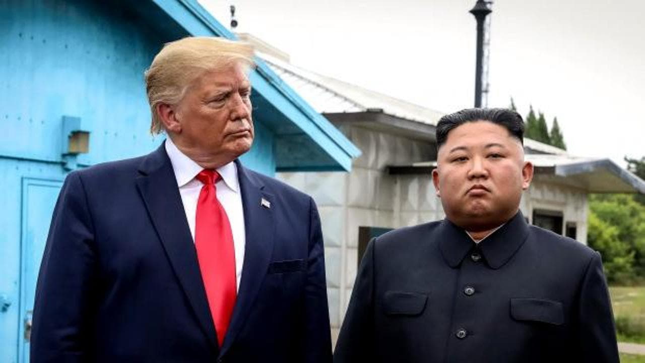 Trump'tan Kim Jong Un'a sürpriz mesaj: 'Çok iyi geçiniyoruz'