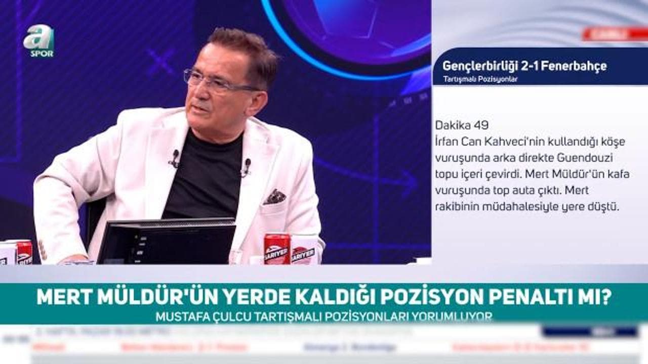 Eski Hakem Mustafa Çulcu'dan Fenerbahçe maçı sonrası VAR hakemine sert eleştiri