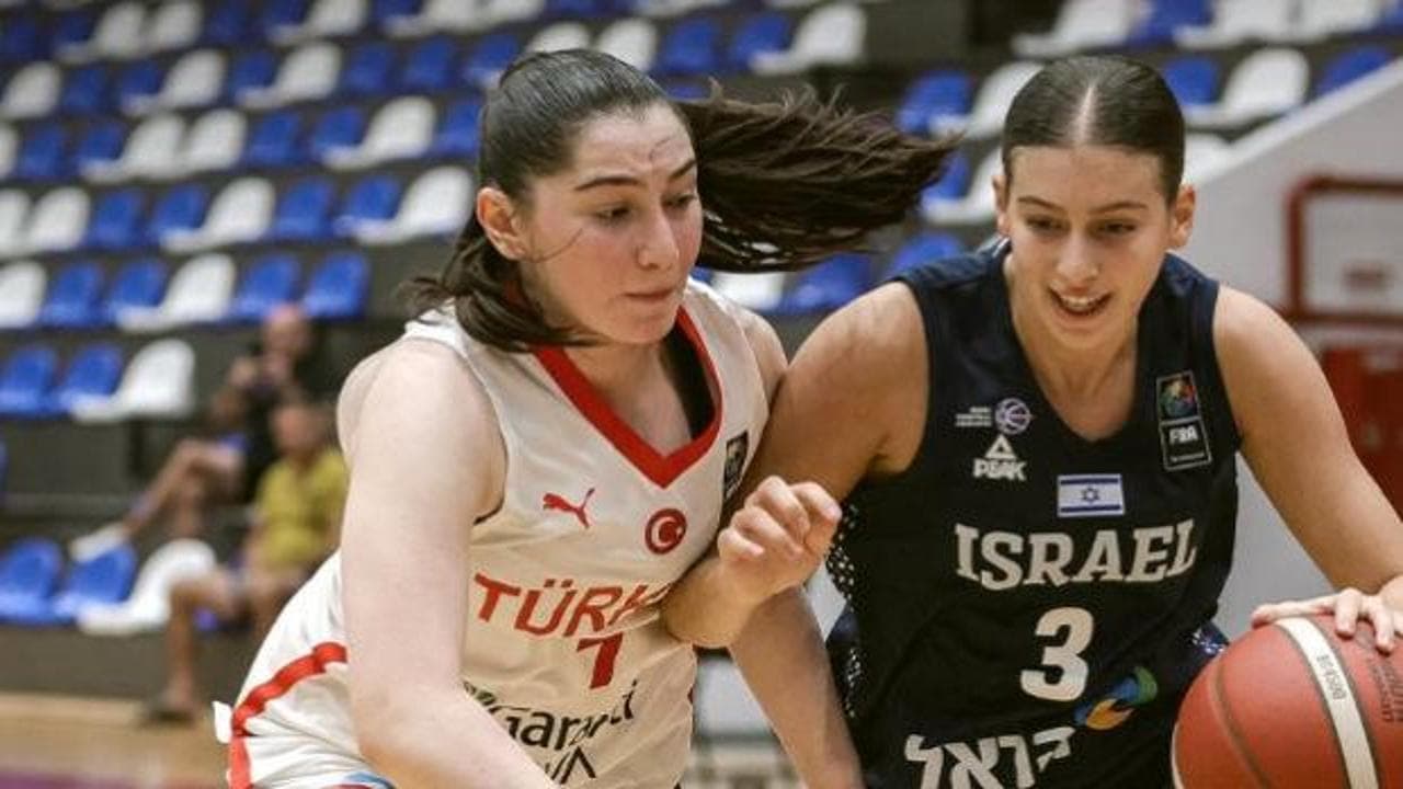 16 Yaş Altı Kadın Milli Takımı, Avrupa Şampiyonası'nda İsrail'i farklı geçti