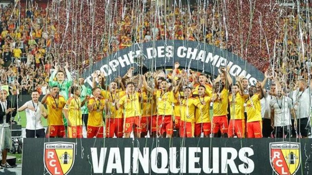 Fransa Süper Kupası'nda tarihi zafer: 10 kişilik Lens, PSG'yi devirdi!