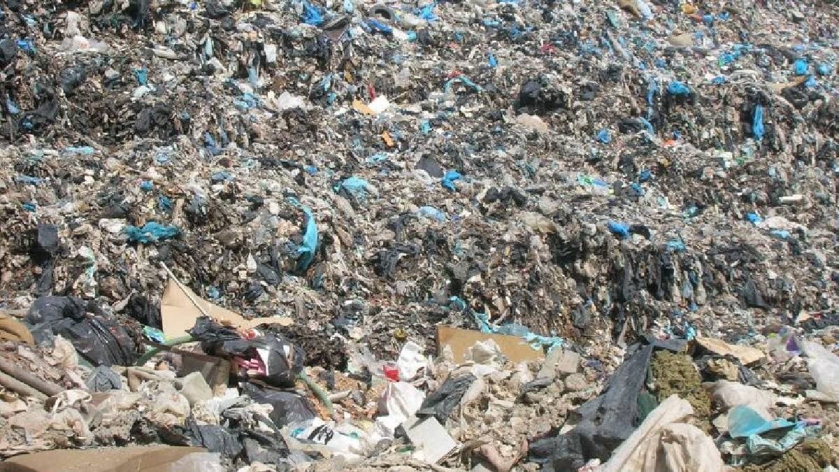 Çöpten topladıkları poşetlerle şampiyonluk kupasını kaldırdılar