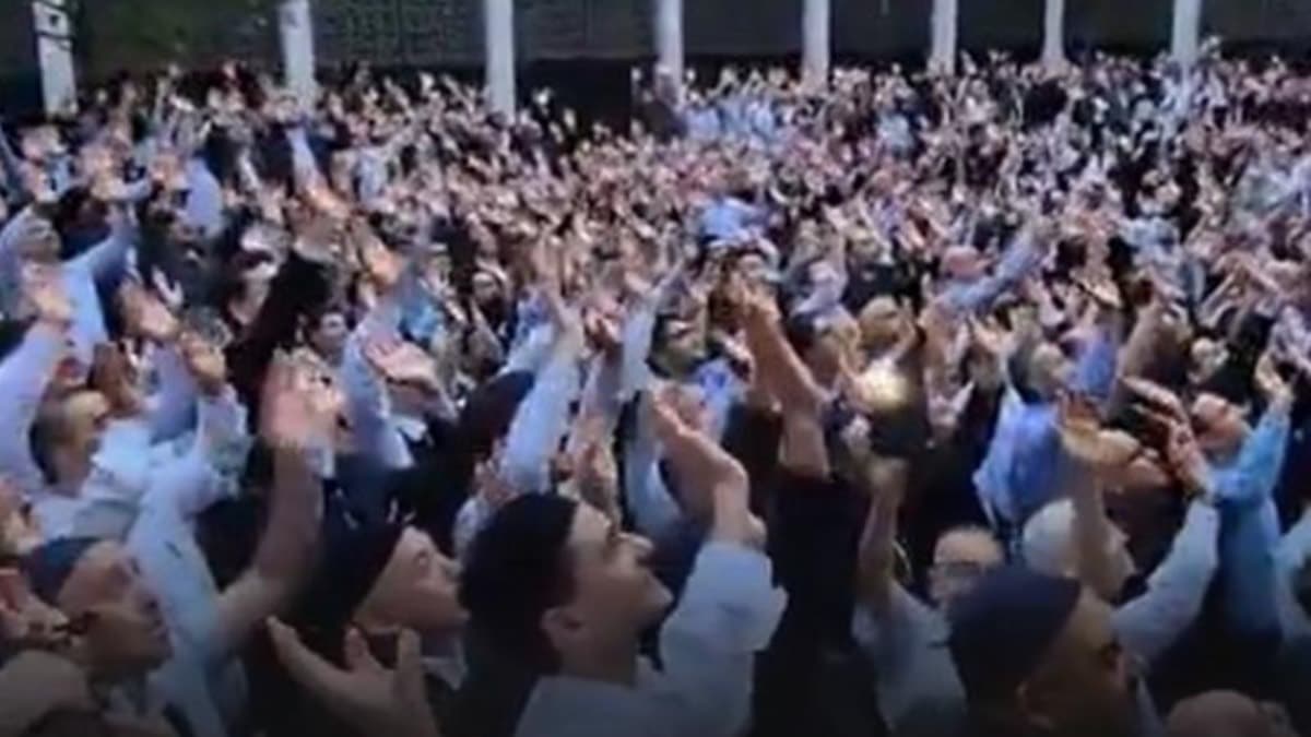 Almanya'daki Süleymancılar'dan dikkat çeken görüntüler