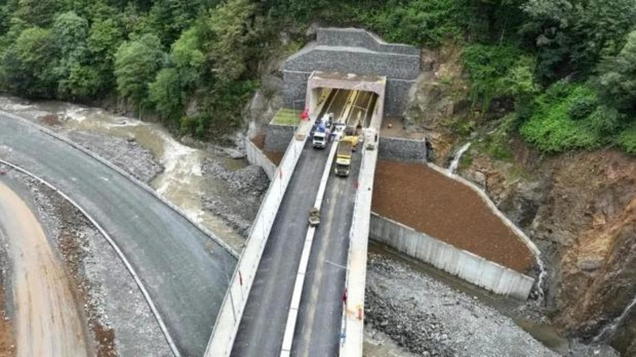 Çamlıhemşin Tünelli Geçişi hizmete girdi: 772 milyon TL tasarruf sağlanacak!