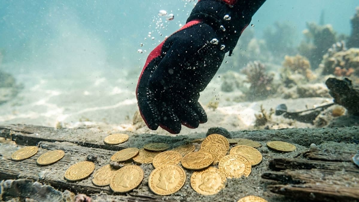 Suların Derinliklerinden 143 Milyonluk Altın Hazinesi Çıktı
