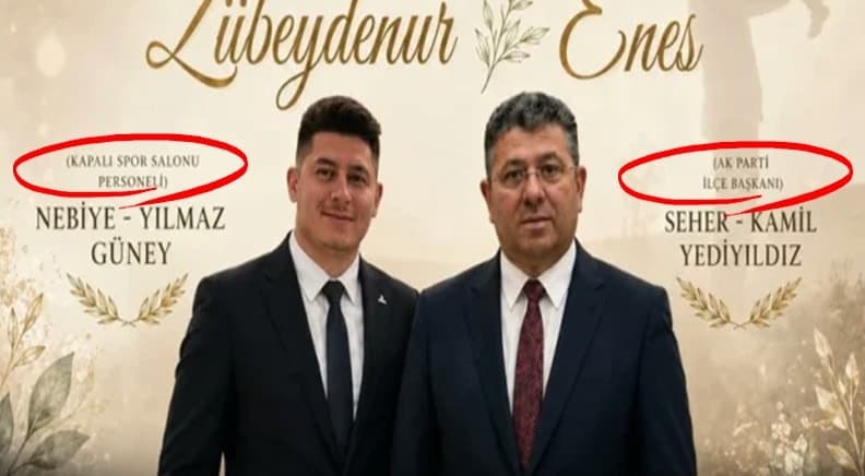 AK Partili belediye başkanının gelinsiz düğün davetiyesi tartışma yarattı