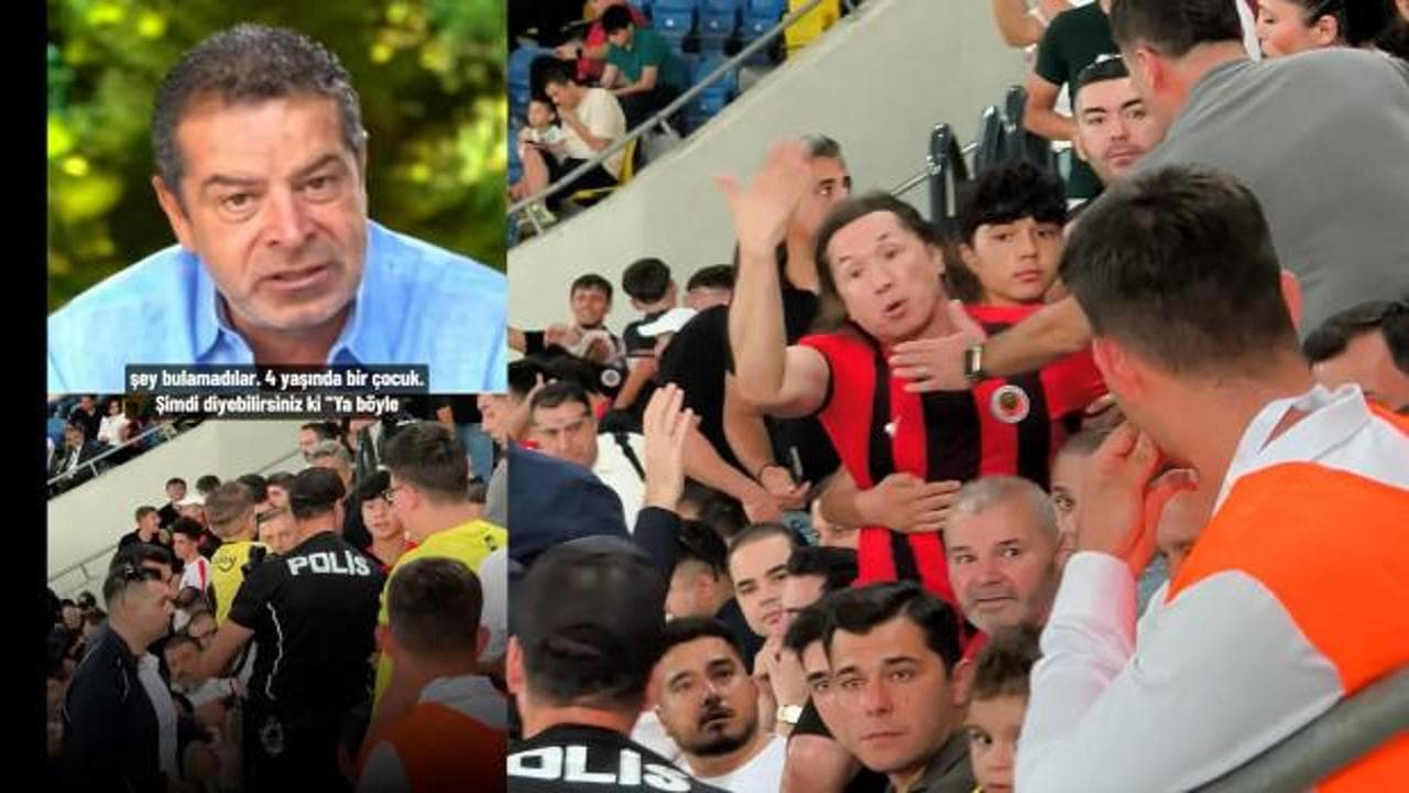 Fenerbahçe formalı küçük çocuğa yönelik saldırıya Cüneyt Özdemir'den sert tepki
