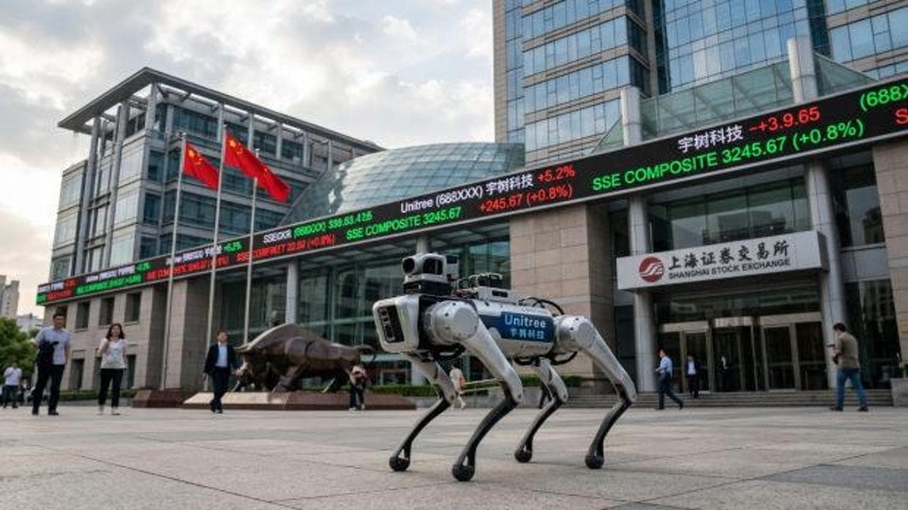 Çinli robot devi Unitree, borsada yüzde 460 sıçradı: Piyasa değeri 50 milyar doları aştı