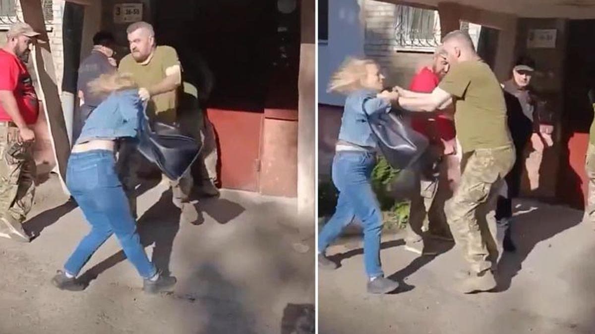 Askerden kaçarken araya giren kadın yaralandı