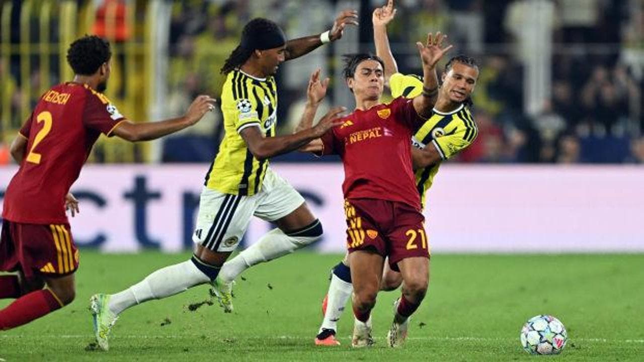 Fenerbahçe, Roma karşısında 18 yıllık hasreti bitirdi ama galibiyeti kaçırdı