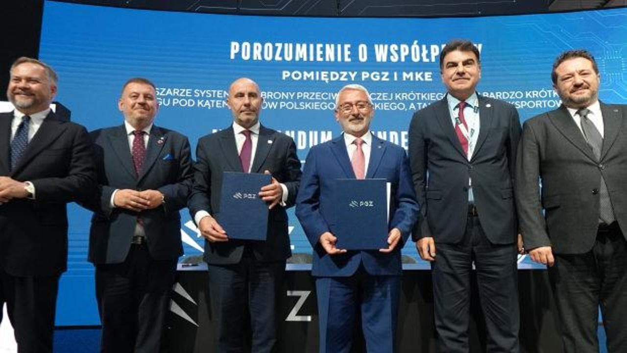 Türk MKE ile Polonyalı PGZ, hava savunma sistemlerinde stratejik ortaklığa imza attı