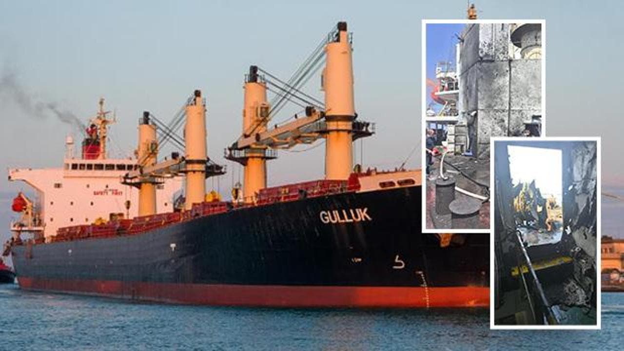 Rusya açıklarında Türk bayraklı gemiye İHA saldırısı: Can kaybı yok