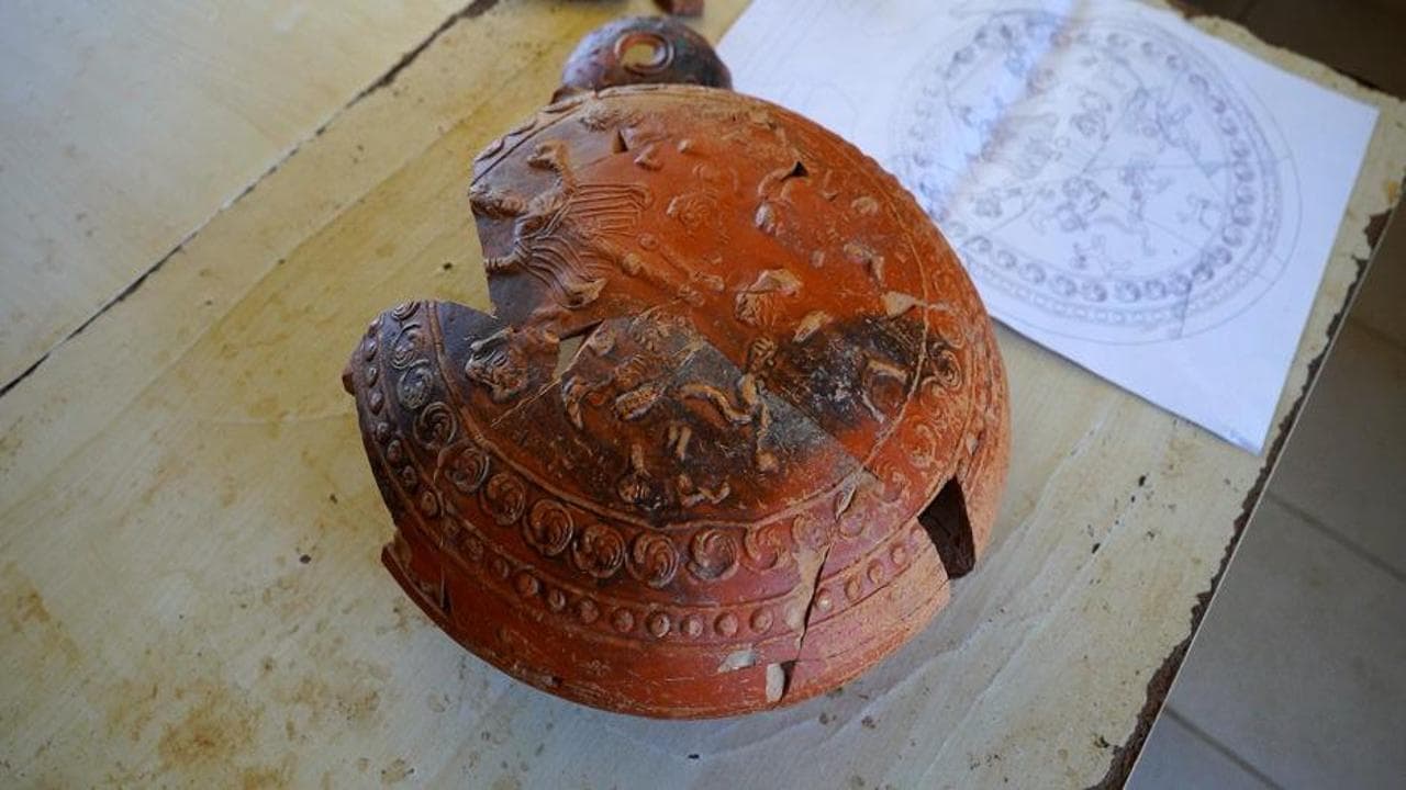 Isparta'da tarihi gün: 1500 yıllık eşsiz eser gün yüzüne çıkarıldı