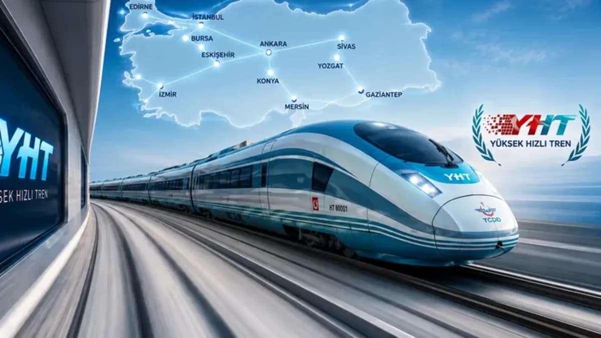 İstanbul-Ankara hattına dev YHT müjdesi: 7 saatlik yolculuk 1 saat 45 dakikaya iniyor