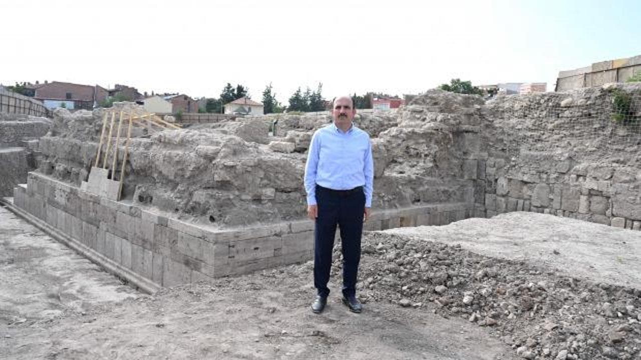 Konya'da tarihi keşif: Larende Kapısı ve Selçuklu surları gün yüzüne çıktı