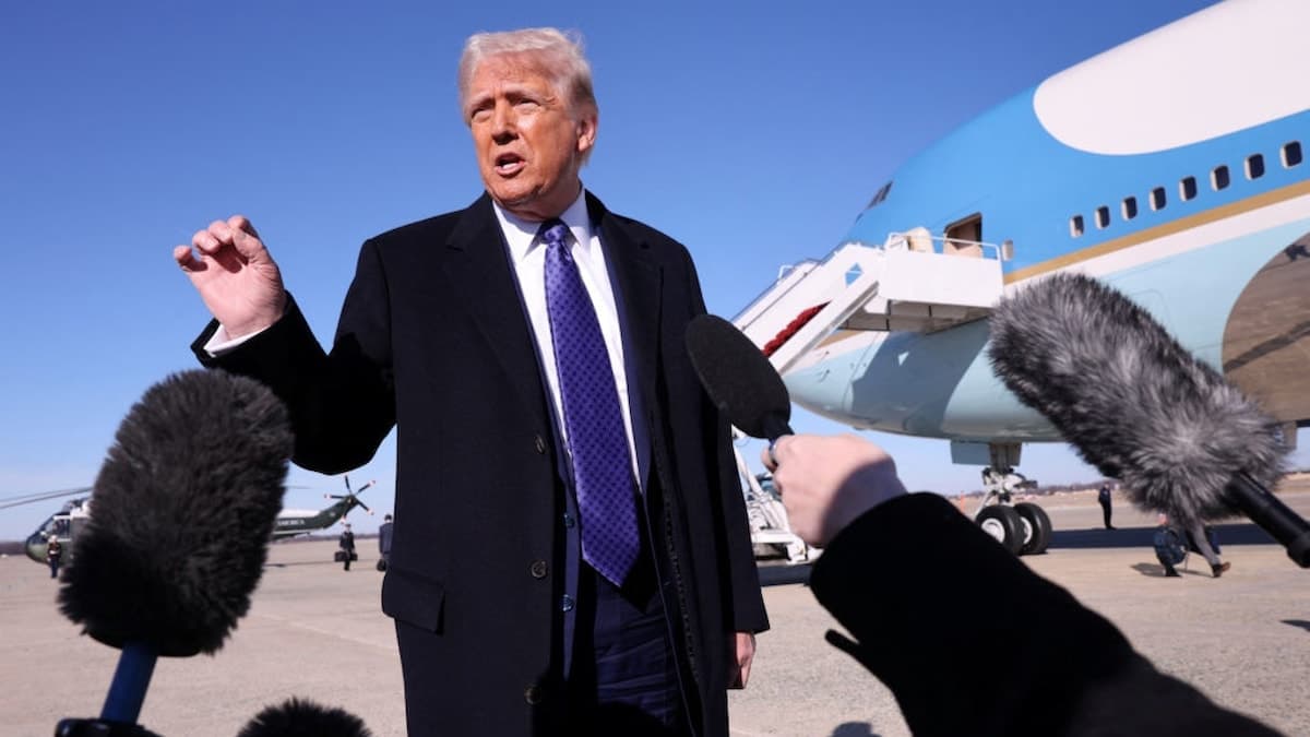 Trump Esenboğa'da sabotaj korkusuyla yemek konteynırında saklanmış