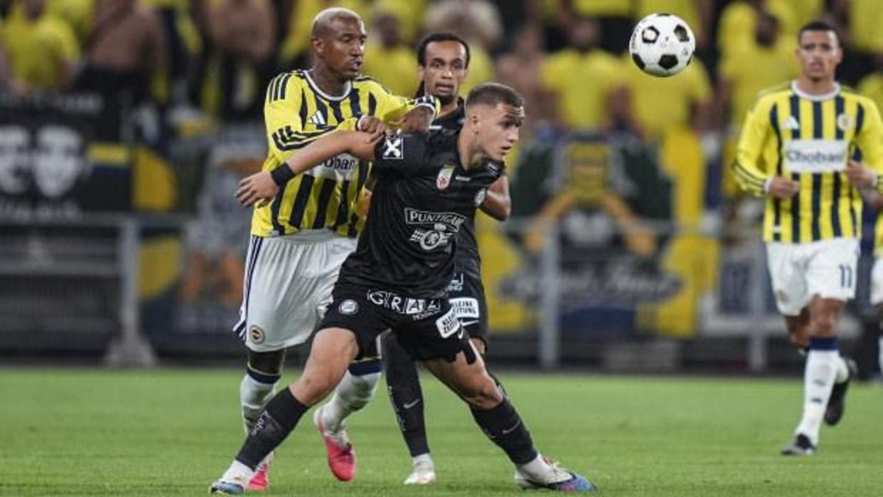 Fenerbahçe, Sturm Graz'ı deplasmanda geçti: Devler Ligi'nde play-off biletini kaptı