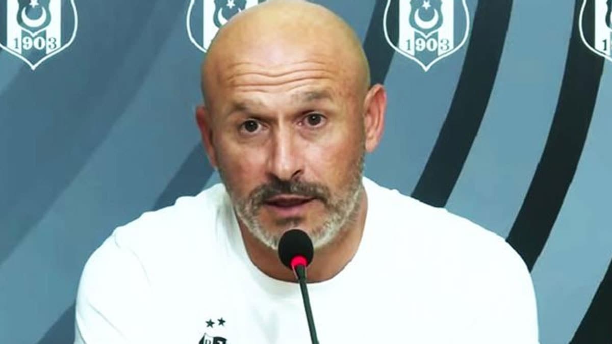 Beşiktaş Teknik Direktörü'nden net mesaj: 'Yarın sahada sadece bir ismin yeri garanti'