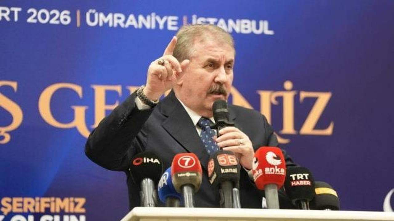 BBP Lideri Destici'den DEM Parti'ye sert tepki: 'Terörle müzakere olmaz, ezer geçersin'