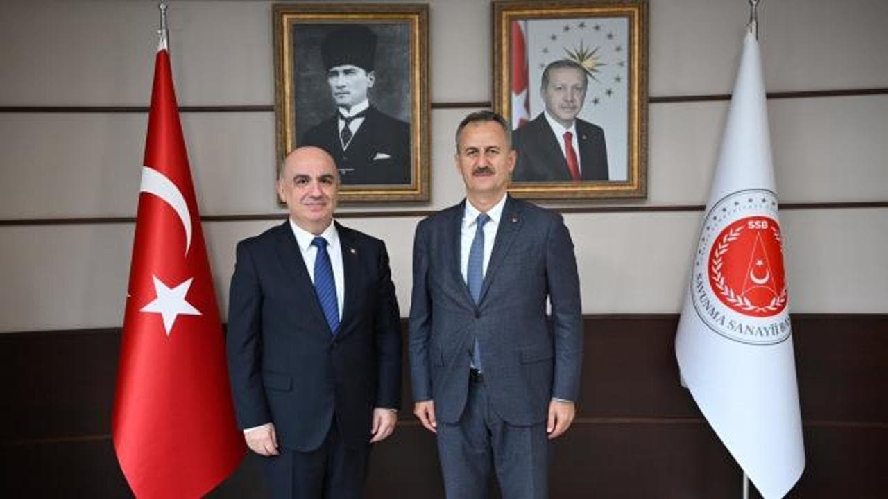 SSB Başkanı Görgün, Cibuti Büyükelçisi Özdemir ile savunma iş birliğini görüştü