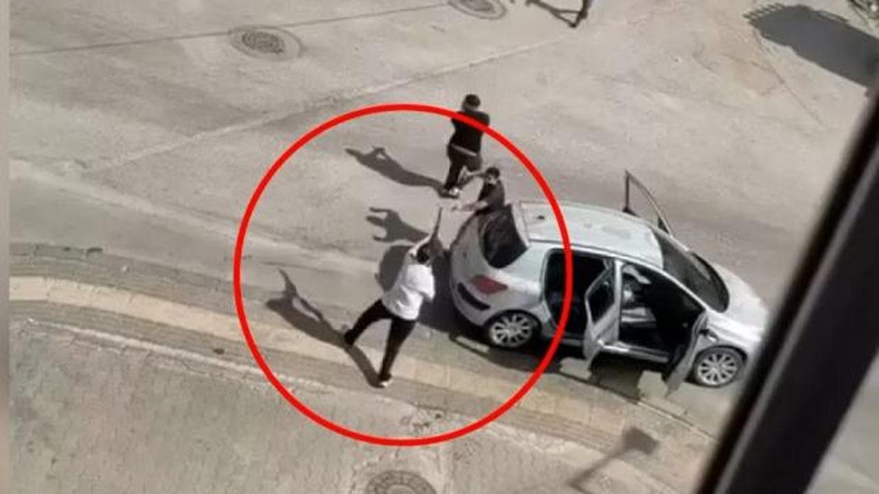Ankara'da kalabalığın üzerine pompalı tüfekle ateş açtı; o anlar kamerada