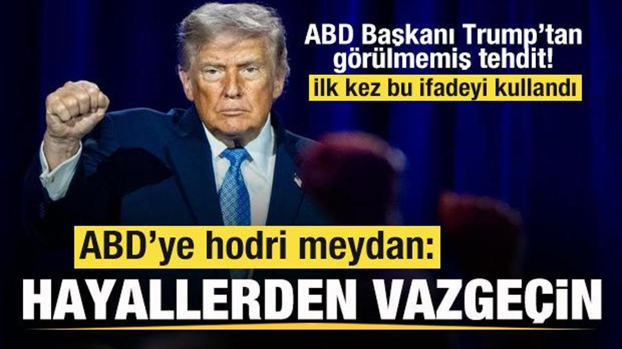 Trump'tan Hürmüz Boğazı için tarihi tehdit: İran'dan anında jet karşılık