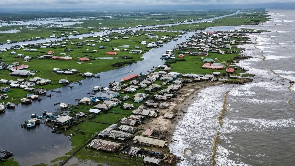 Deniz, 10 Bin Kişilik Balıkçı Kasabasını Yutuyor