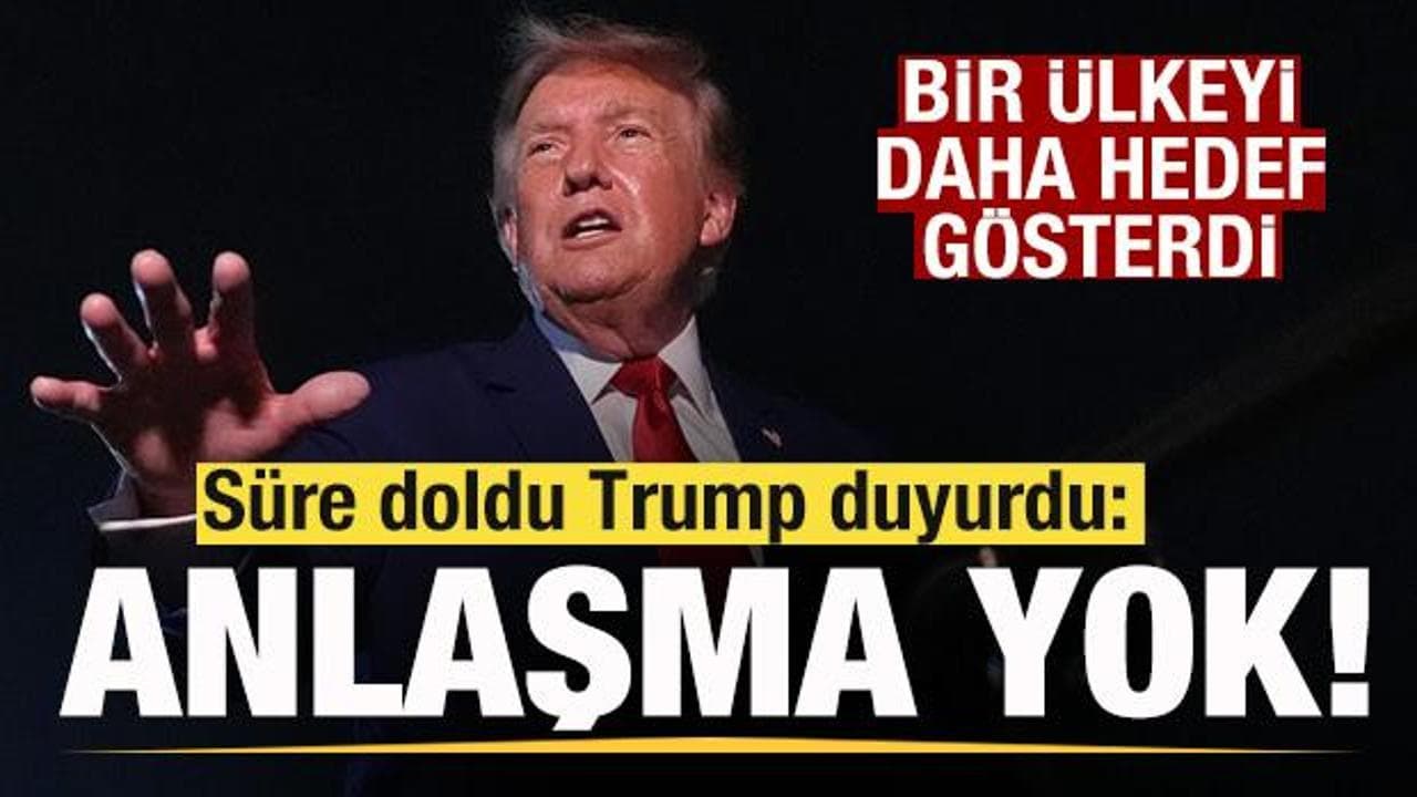 Trump İran anlaşmasını uzatsın mı sorusuna net cevap verdi: 'Hayır'