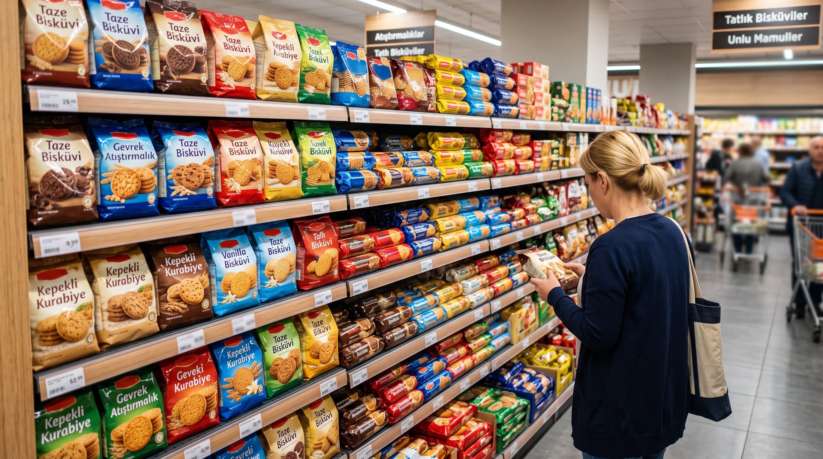 Marketlerde bisküvi satışında yeni düzenleme başladı