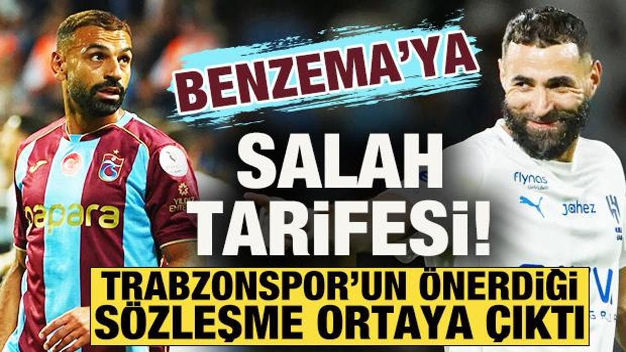 Trabzonspor'un Benzema teklifi ortaya çıktı: Yıldız golcüye astronomik sözleşme