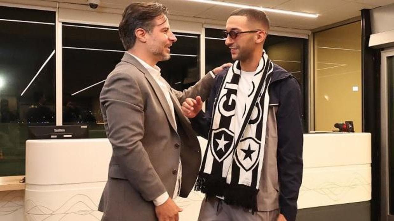 Galatasaray'ın eski yıldızı Hakim Ziyech, Brezilya ekibi Botafogo ile anlaştı