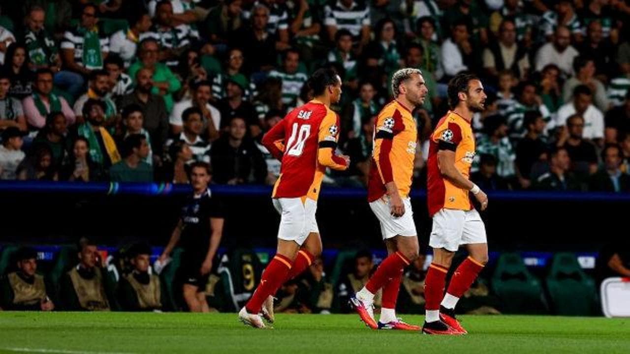 Galatasaray, Şampiyonlar Ligi'ne mağlubiyetle başladı: Sporting'e 3-1